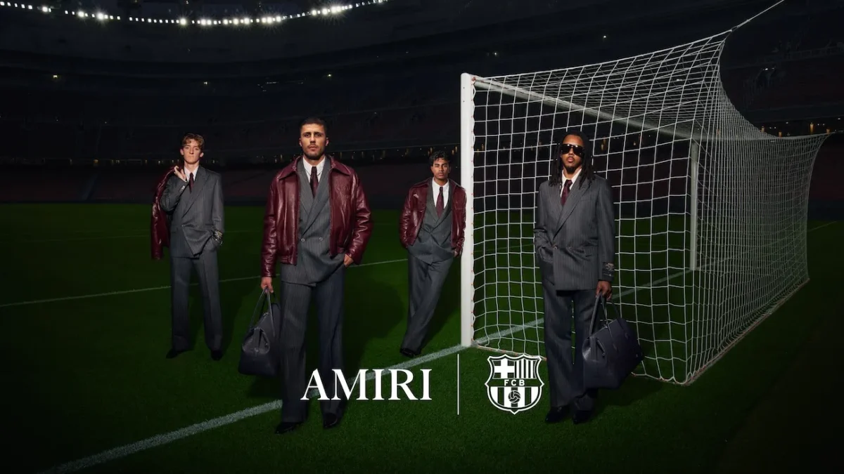 AMIRI habille le FC Barcelone et le grenat prend le pouvoir