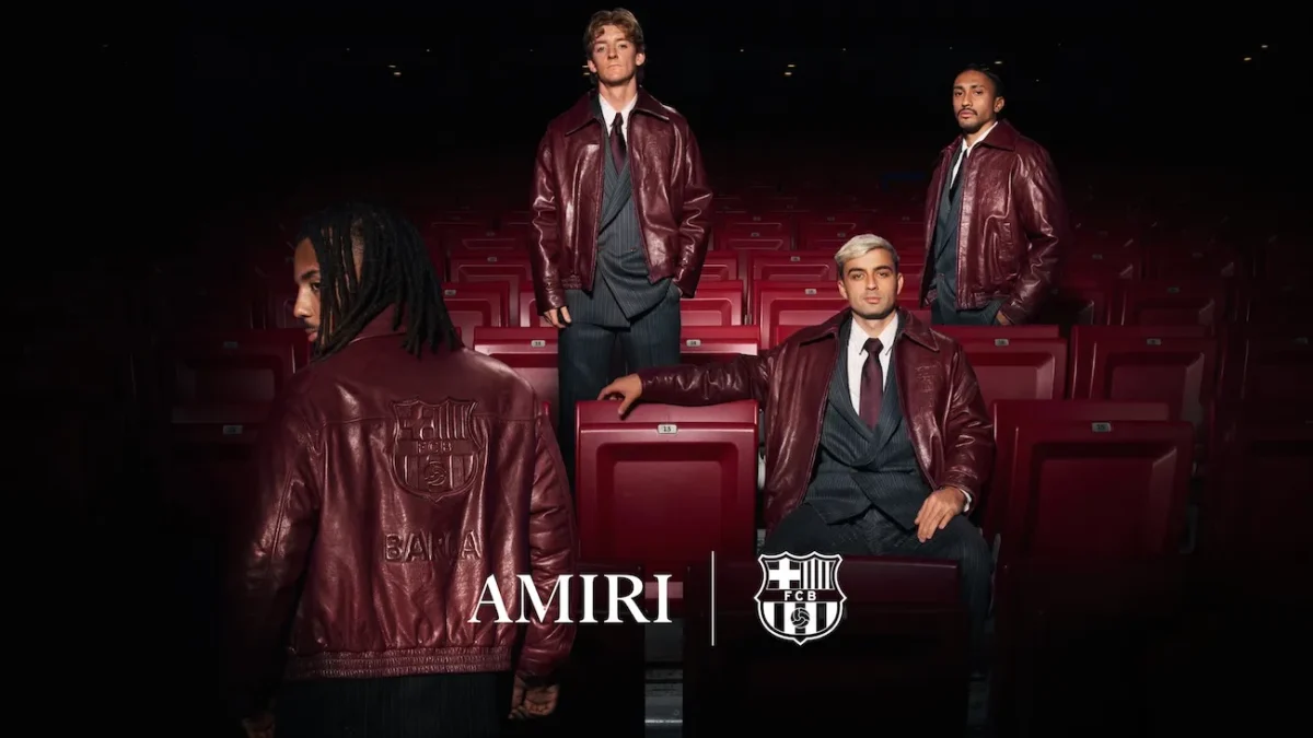 AMIRI habille le FC Barcelone et le grenat prend le pouvoir