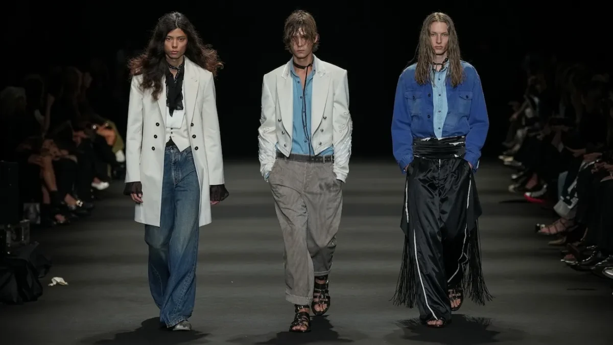 Ann Demeulemeester Printemps 2027, Lonesome Heaven ou l'élégance usée du désert californien