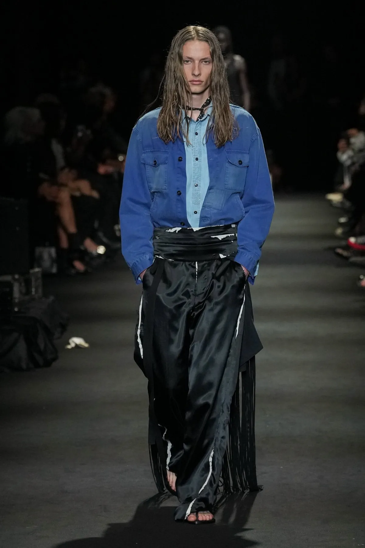 Ann Demeulemeester Printemps 2027, Lonesome Heaven ou l'élégance usée du désert californien