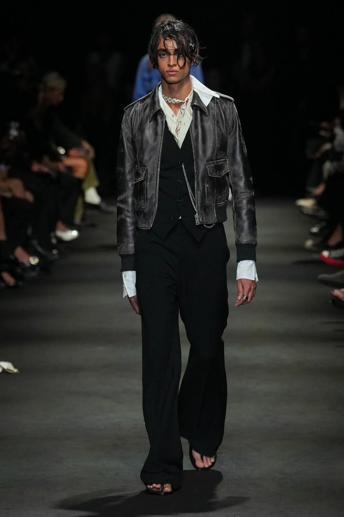 Ann Demeulemeester Printemps 2027, Lonesome Heaven ou l'élégance usée du désert californien
