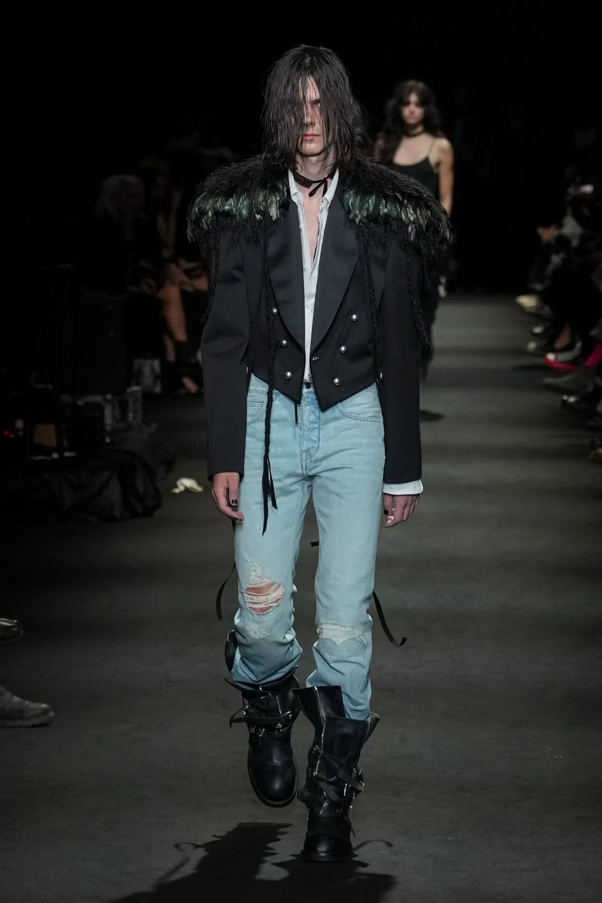 Ann Demeulemeester Printemps 2027, Lonesome Heaven ou l'élégance usée du désert californien