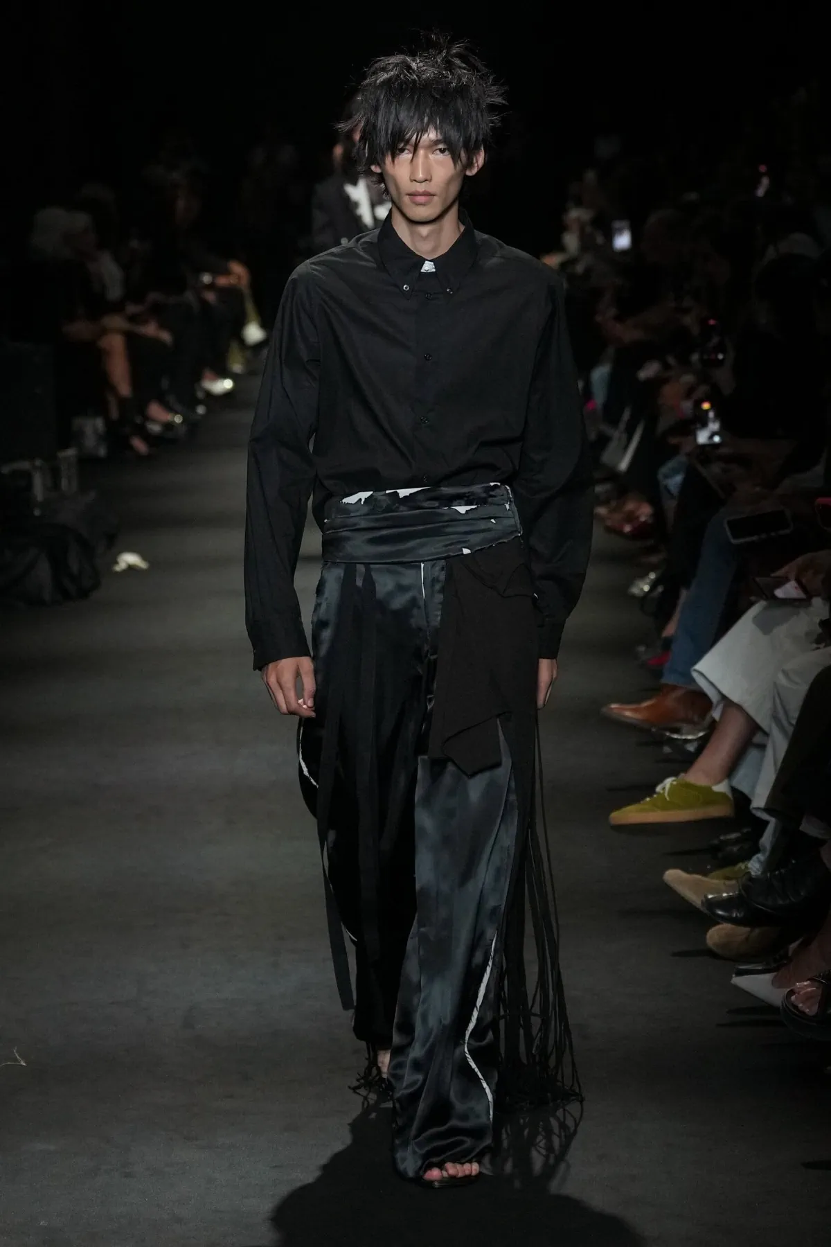 Ann Demeulemeester Printemps 2027, Lonesome Heaven ou l'élégance usée du désert californien