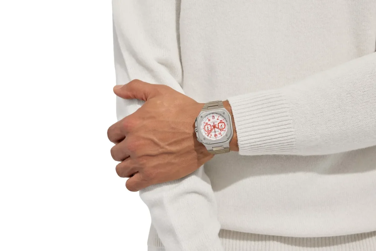 Bell & Ross BR-05 Chrono Snow Rocket, le temps à 255,50 km/h