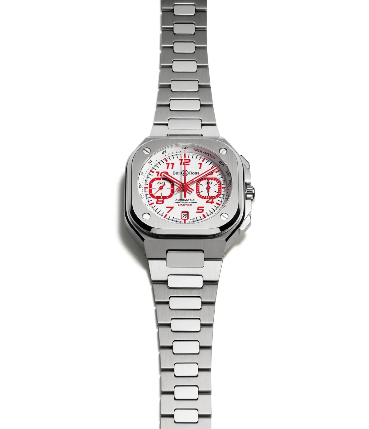 Bell & Ross BR-05 Chrono Snow Rocket, le temps à 255,50 km/h