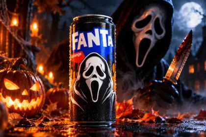 Ghost Face décroche chez Fanta et le goût d'Halloween change