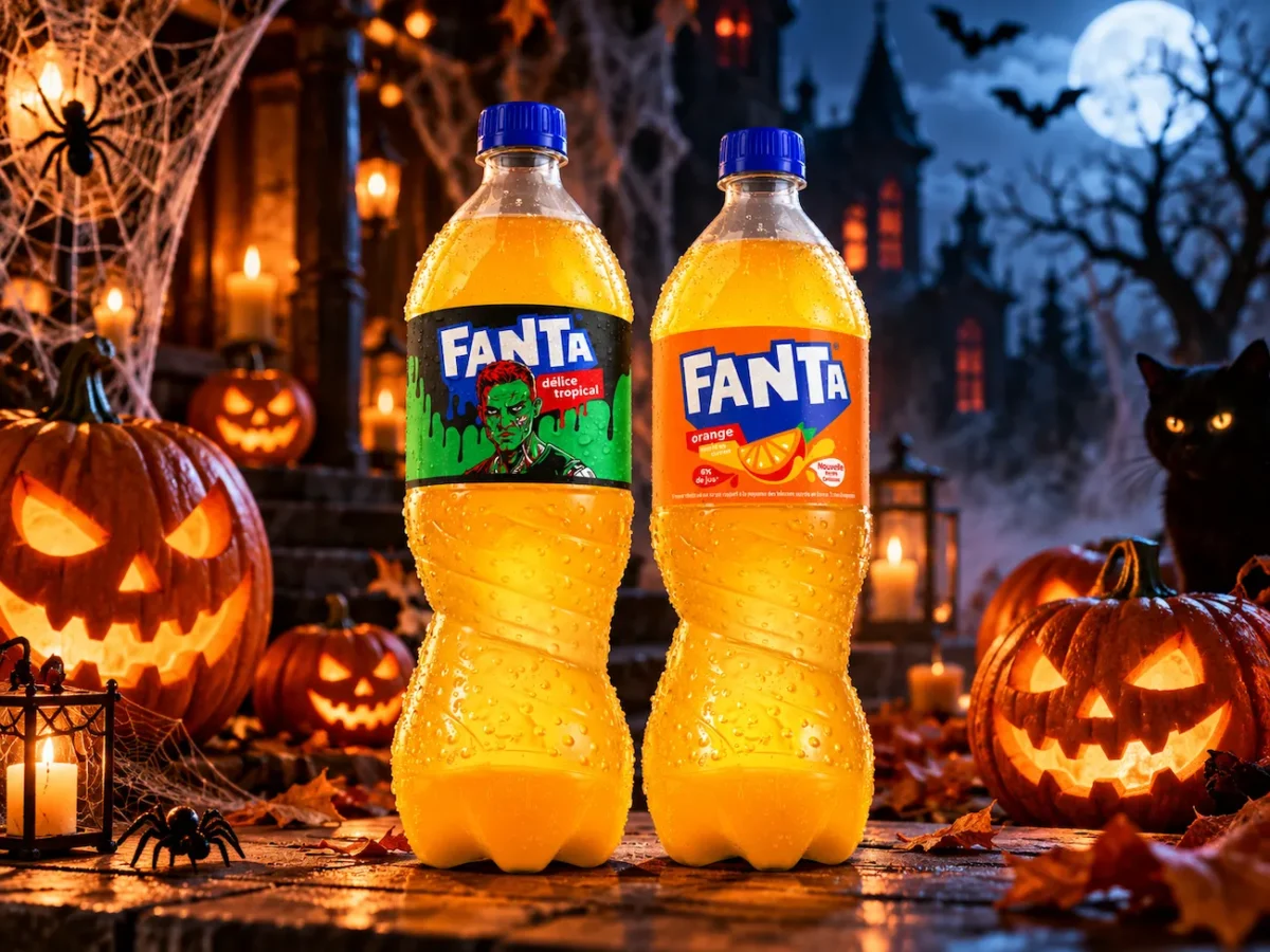 Ghost Face décroche chez Fanta et le goût d'Halloween change