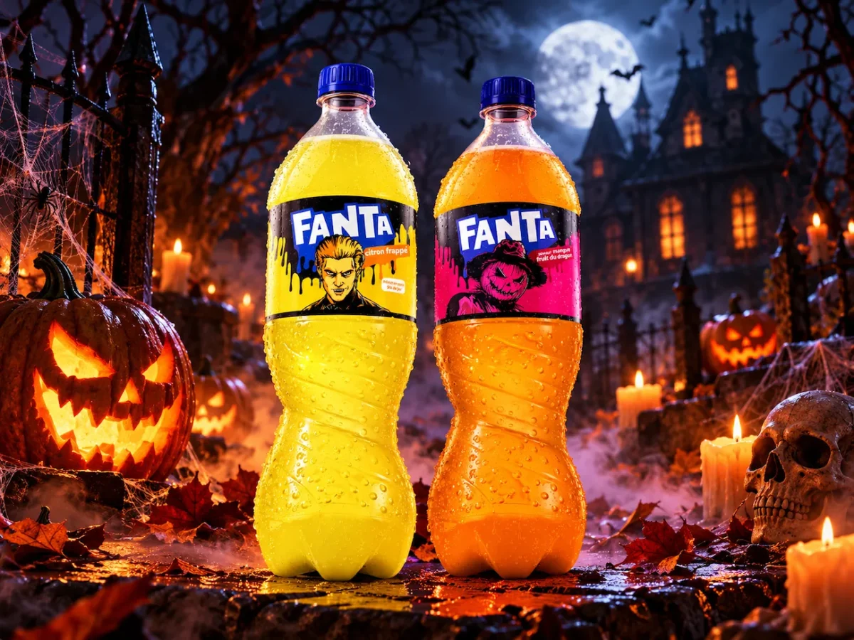 Ghost Face décroche chez Fanta et le goût d'Halloween change