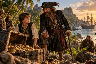 Sous pavillon Ridley Scott, L'Île au trésor embarque Barbe Noire et Hugh Jackman
