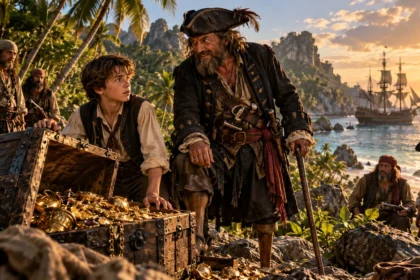 Sous pavillon Ridley Scott, L'Île au trésor embarque Barbe Noire et Hugh Jackman