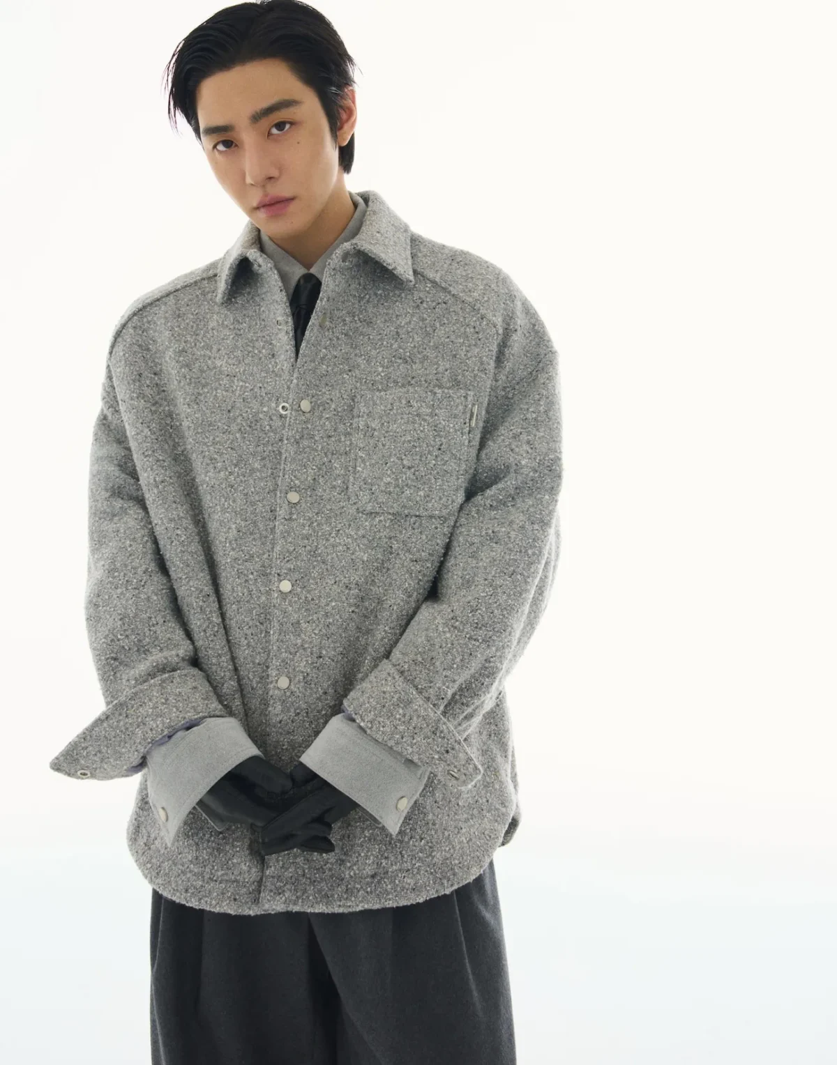 JUUN J Campagne Automne Hiver 2026 x Ahn Hyo Seop 5 Ahn Hyo-Seop entre dans l'univers de JUUN.J, entre nostalgie et avant-garde