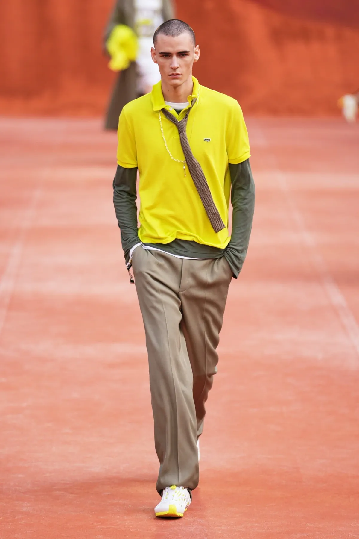 Lacoste Spring Summer 2027 Paris Fashion Week 21 Lacoste printemps 2027, le polo blanc retrouve sa mauvaise réputation