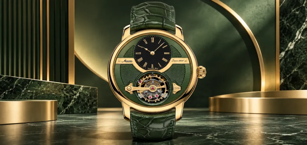 Minerva Exo Tourbillon Limited Edition 18 0 Minerva Exo Tourbillon Limited Edition 18, l’équilibre hors de la cage