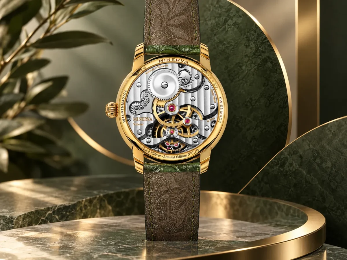Minerva Exo Tourbillon Limited Edition 18 2 Minerva Exo Tourbillon Limited Edition 18, l’équilibre hors de la cage