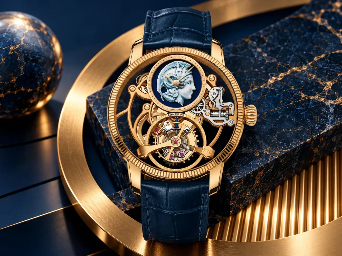 Minerva Exo Tourbillon Skeleton, l'art du camée au cœur de la haute horlogerie