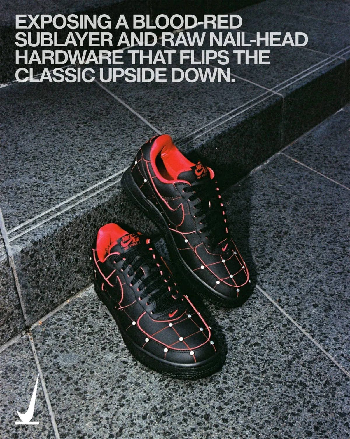 Avec l’Air Force 1 ’01 « Nightmare », Nike invite Pinhead à vos pieds