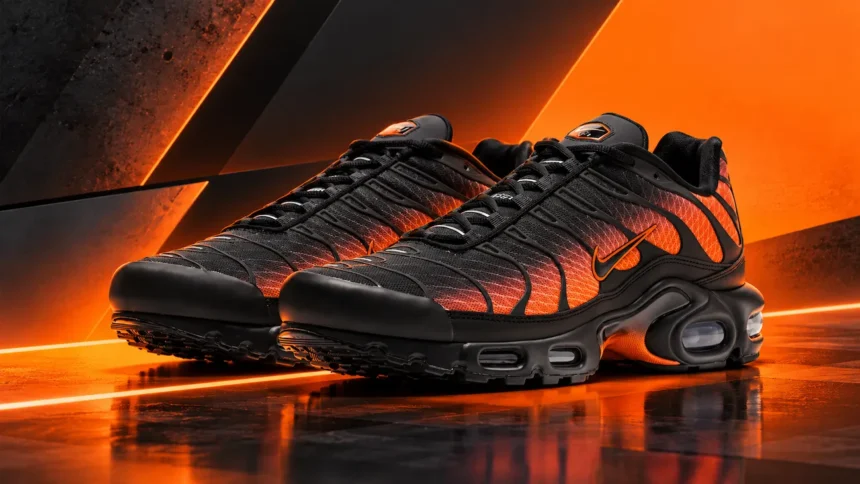 Nike Air Max Plus « Glasgow », le cône orange qui défie les conventions