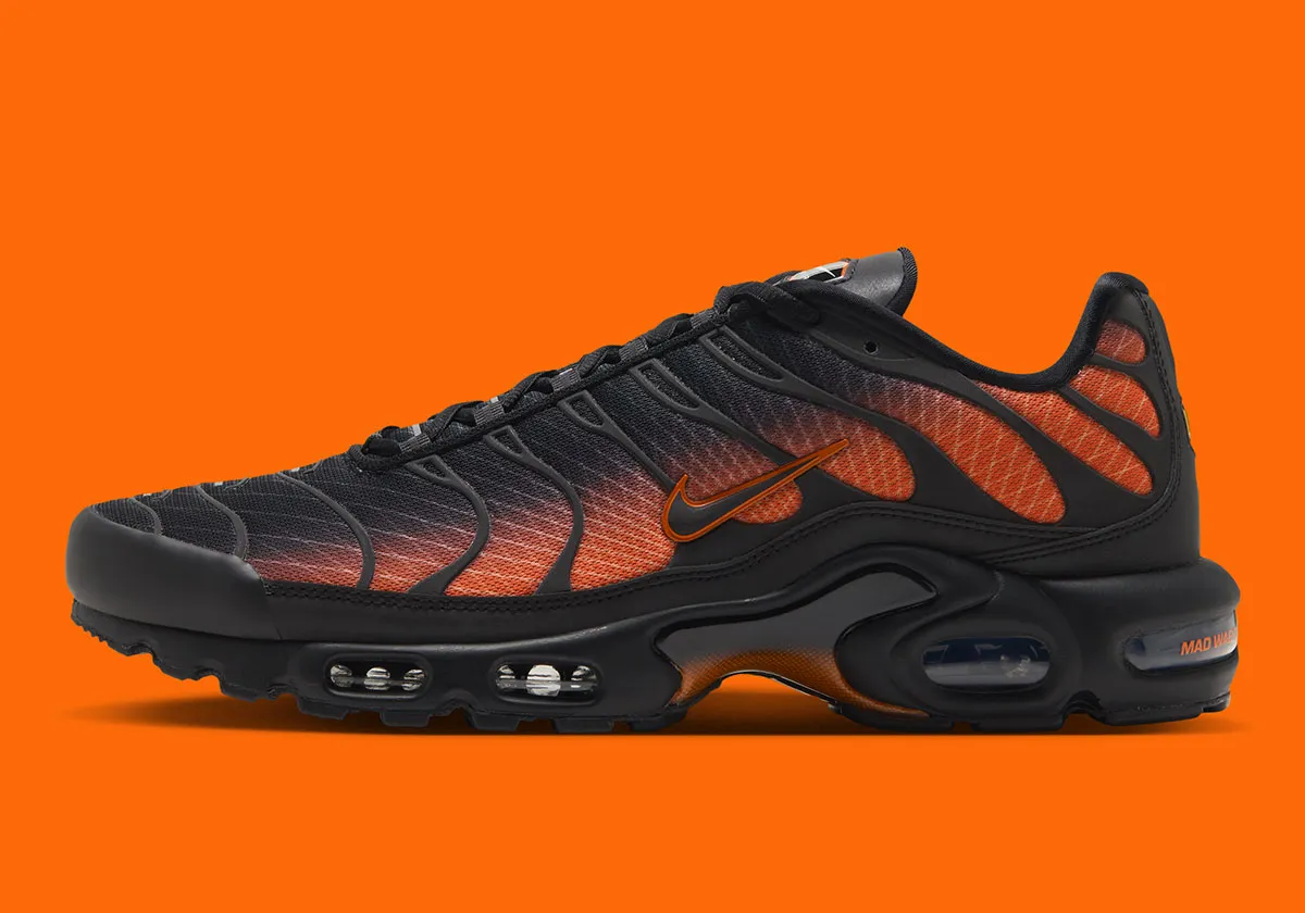 Nike Air Max Plus « Glasgow », le cône orange qui défie les conventions