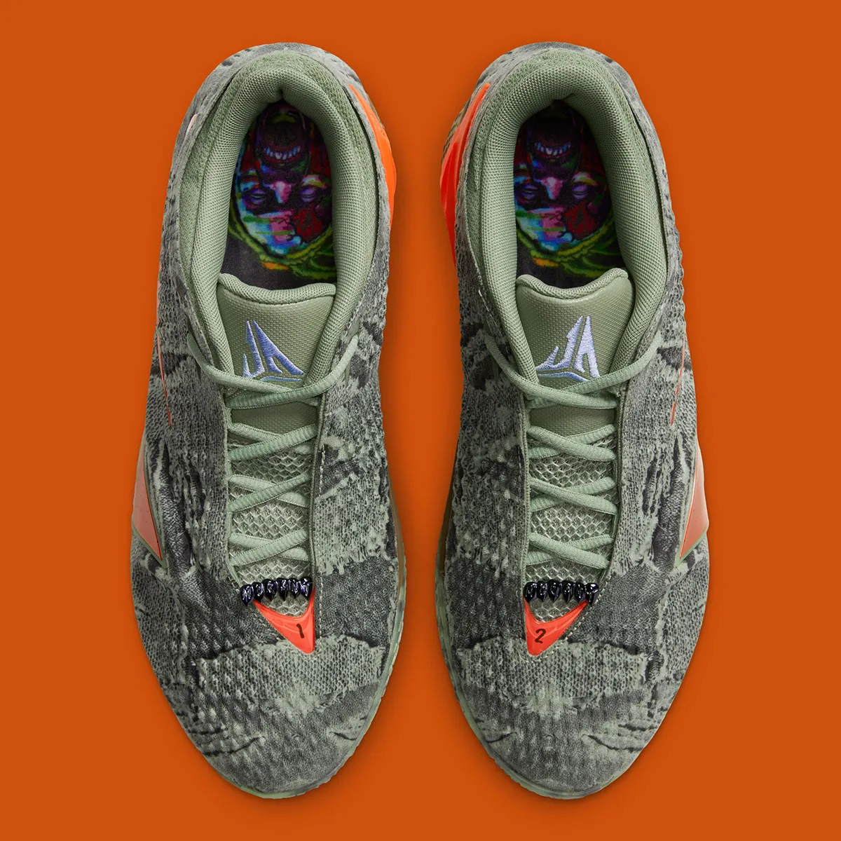 La Nike Ja 4 « Halloween » enterre la citrouille sous un vert de marais