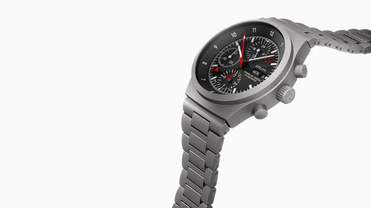 Porsche Design Chronograph 1 Utility, Hodinkee fait renaître le cadran militaire du Lemania 5100
