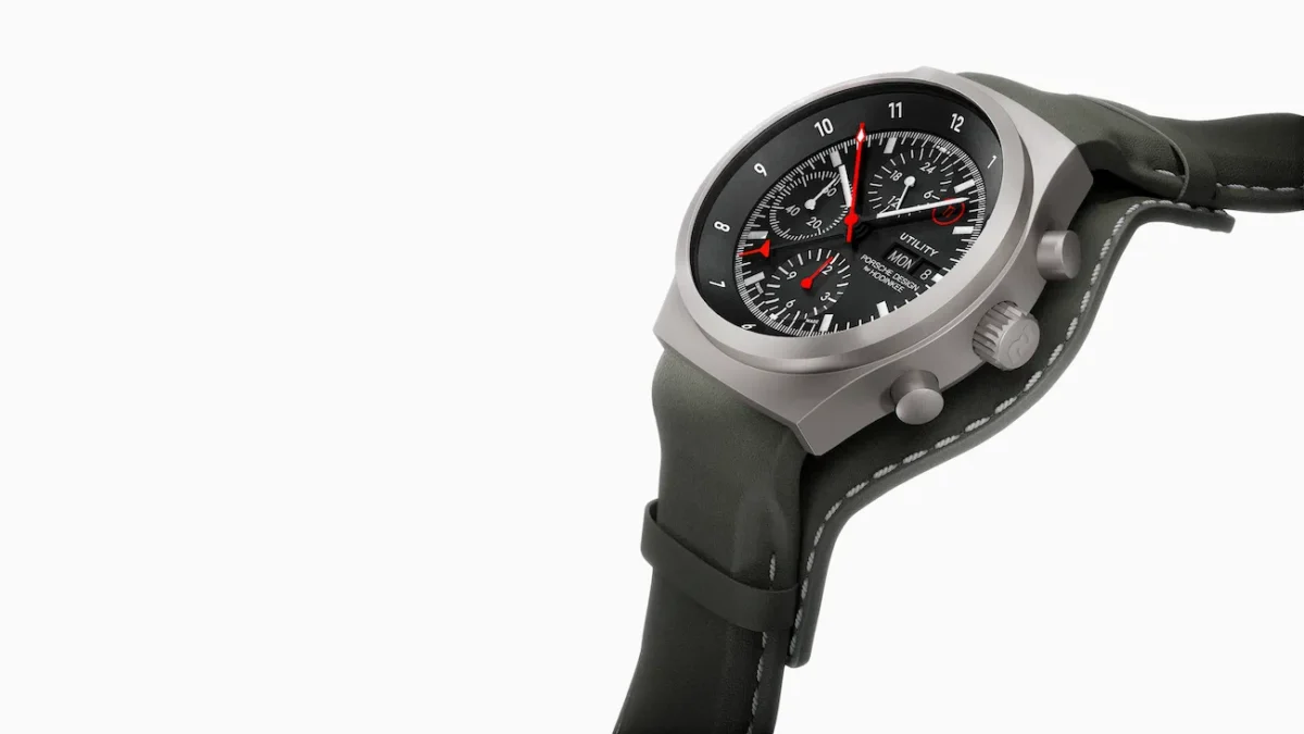 Porsche Design Chronograph 1 Utility, Hodinkee fait renaître le cadran militaire du Lemania 5100
