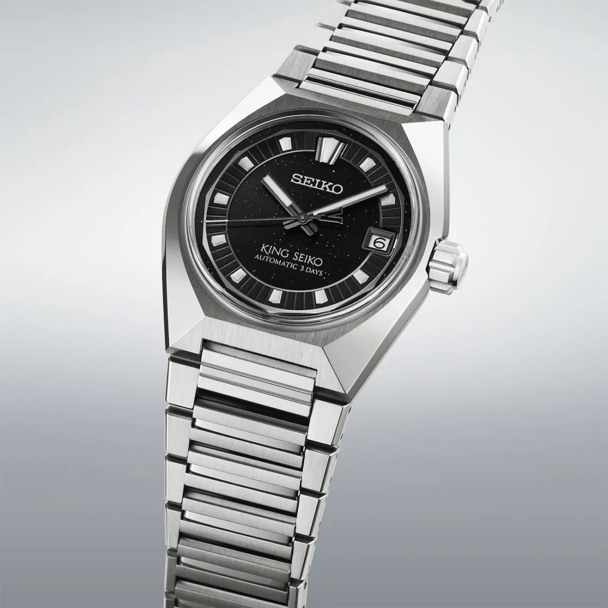 King Seiko Vanac Cosmic Tokyo, la nuit tokyoïte taillée dans l’acier